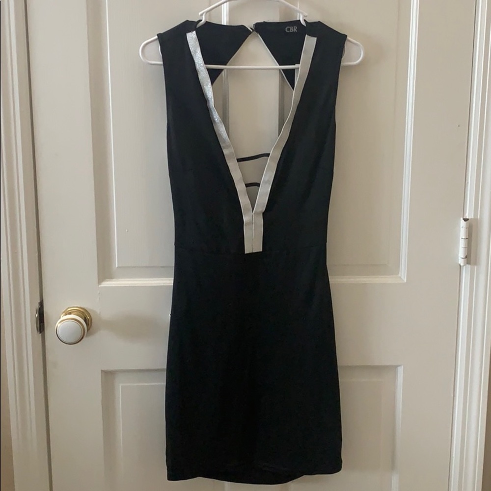 Sexy black backless dress NWT